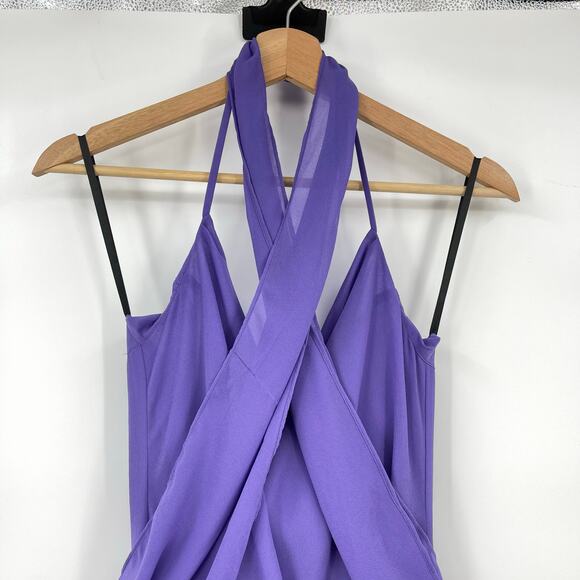 Michael Costello Purple Maxi Dress - Picture 5 of 15